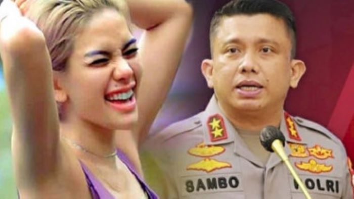 Artis Kontroversial Nikita Mirzani, Tersangka Kasus Pembunuhan Berencana Kepada Brigadir J, Irjen Pol Ferdy Sambo. Foto/Kolase