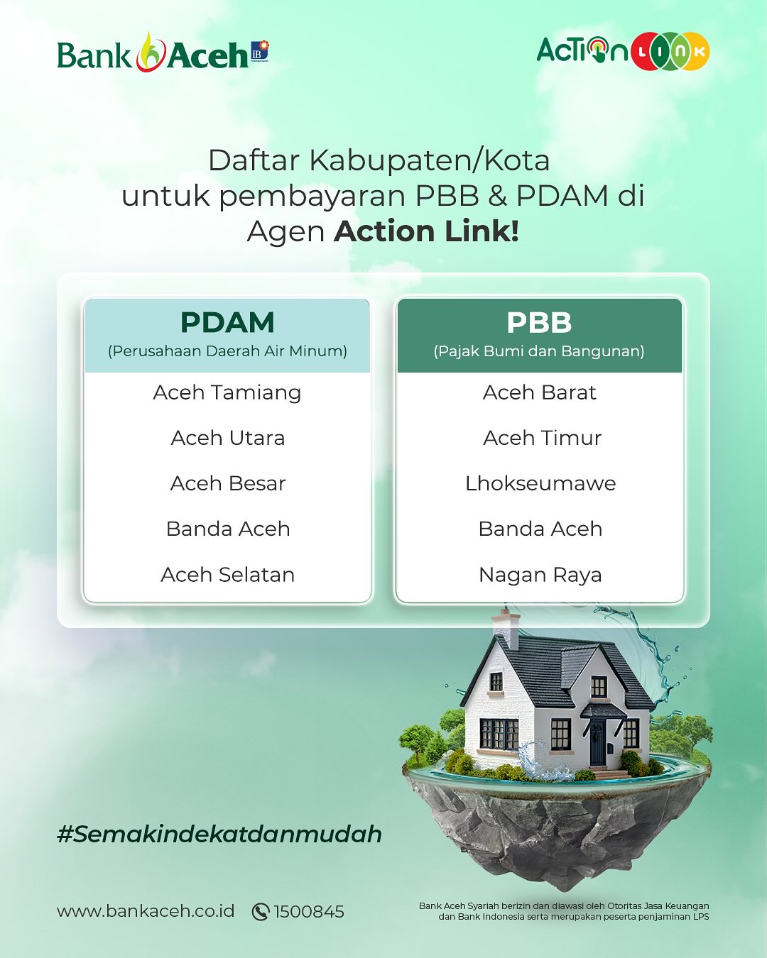 Kini Pembayaran PDAM & PBB Tersedia di Agen ActionLink Bagian 2