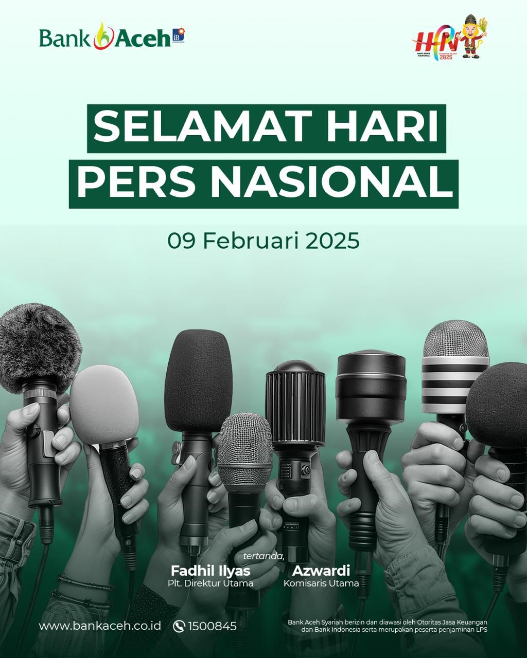 Selamat Memperingati Hari Pers Nasional 2025