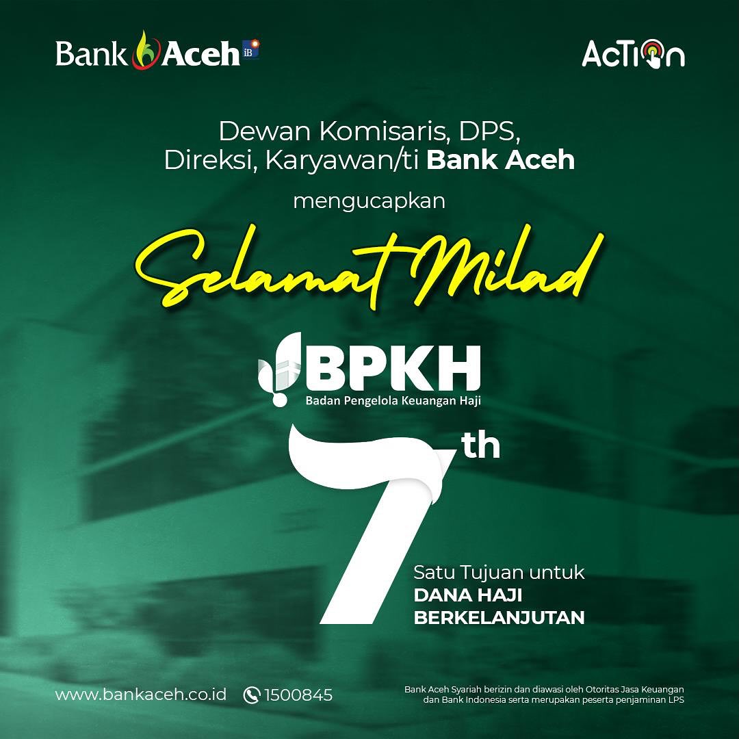 Selamat Milah BPKH ke 7 Tahun