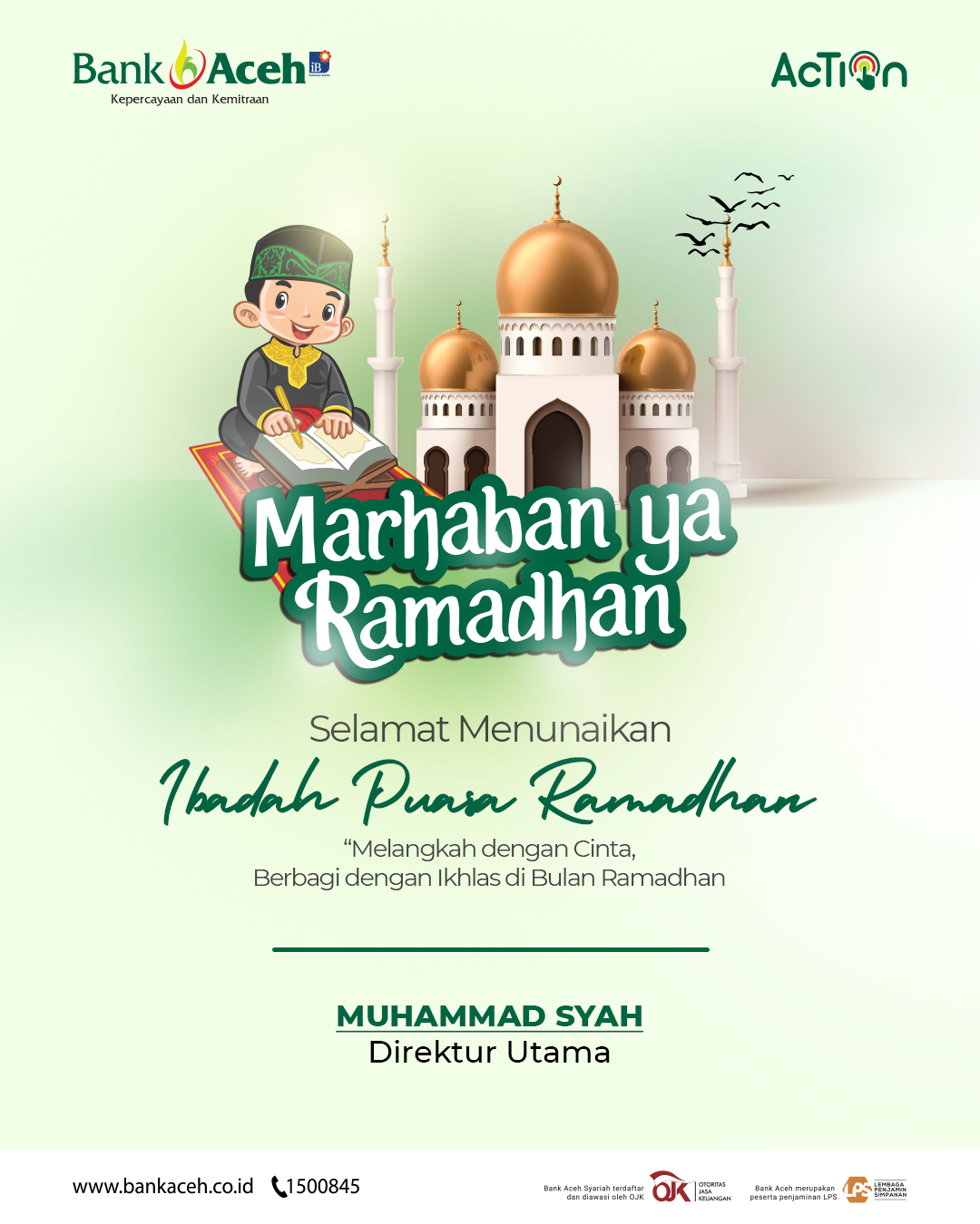 Iklan Ucapan Selamat Menunaikan Ibadah Puasa Ramadhan