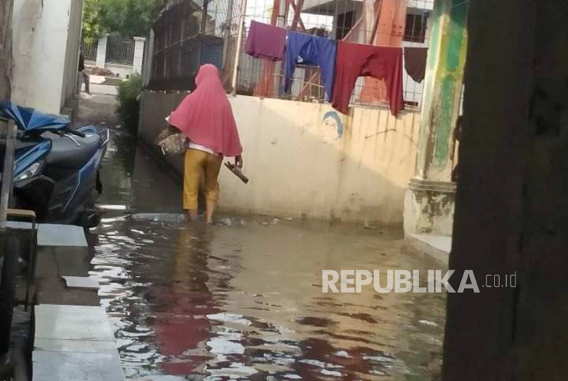 Ribuan Rumah Warga di Pesisir Pantura Indramayu Terendam Rob