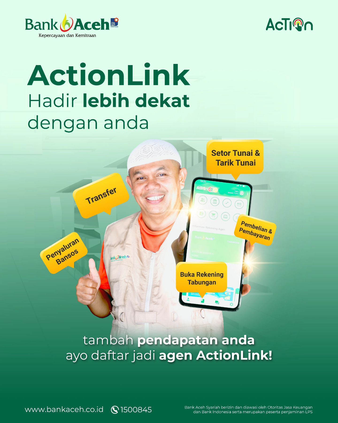 ActionLink Hadir Lebih dekat dengan Anda