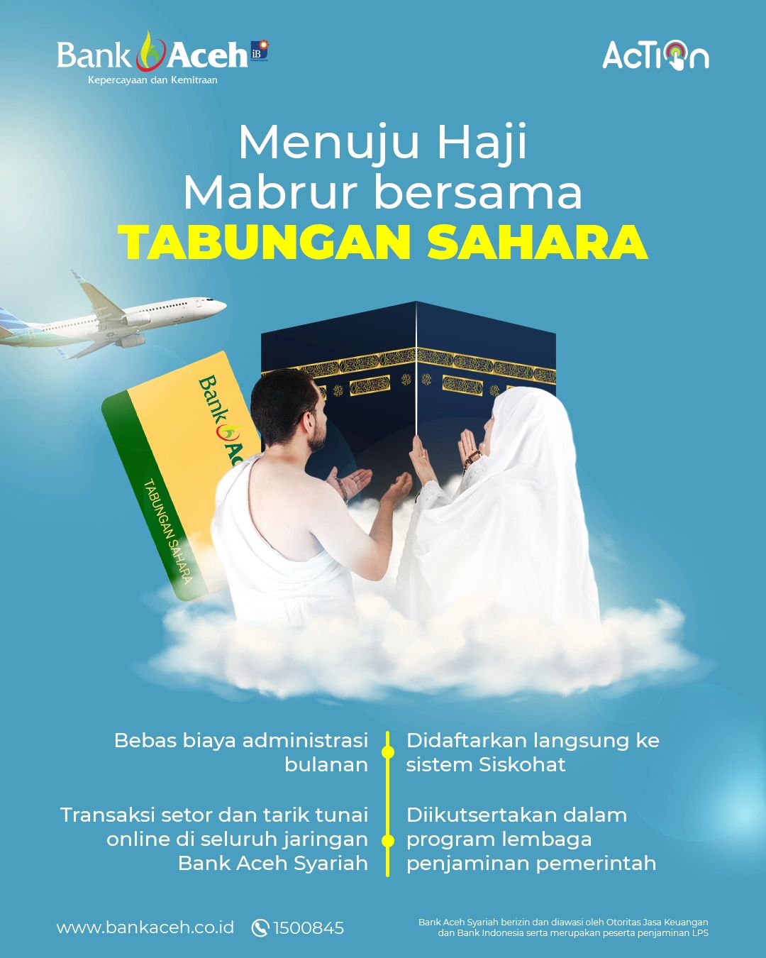 Menuju Haji Mabrur dengan Tabungan Sahara Bank Aceh Syariah